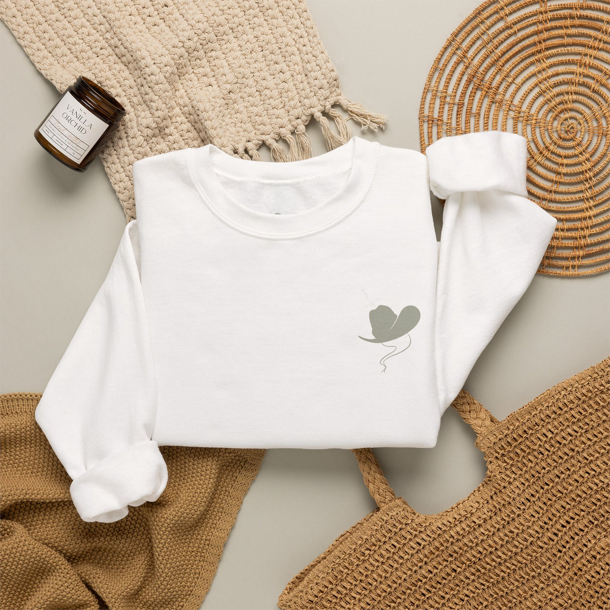 Camelot Cowboy Crewneck Sweatshirt