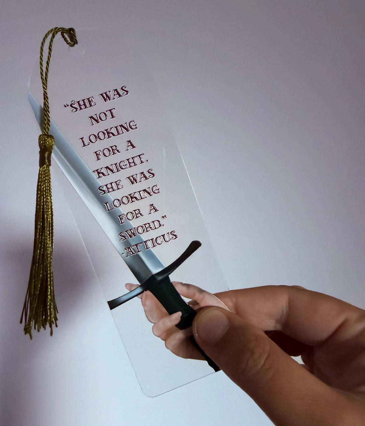 She was Looking for a Sword Bookmark