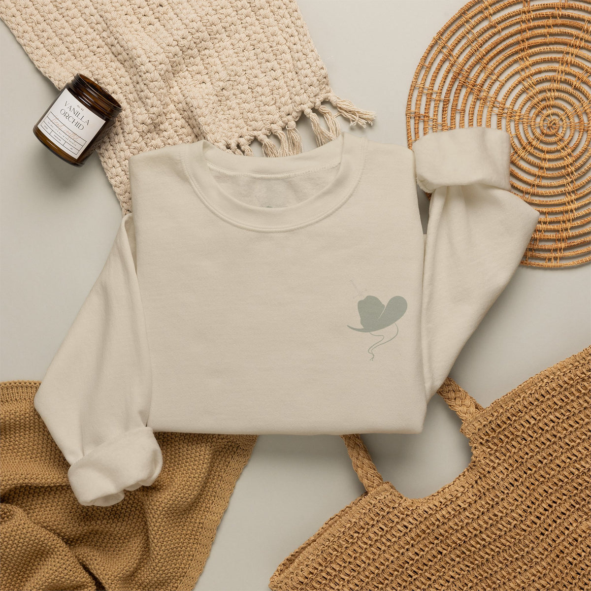 Camelot Cowboy Crewneck Sweatshirt